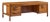 Jens Risom Mid Century Walnut Executive Desk For Sale