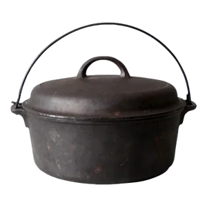 Vintage Cast Iron Dutch Oven