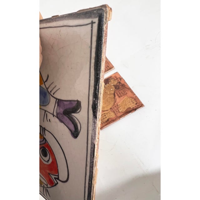 C.1960s Giovanni DeSimone Italian Tiles, After Picasso, Set - 11 For Sale - Image 9 of 12