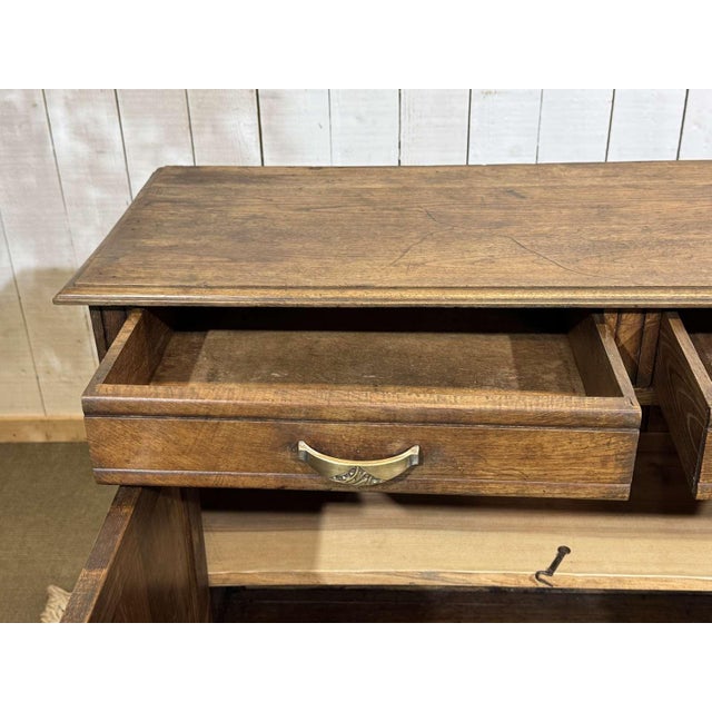 Art Deco Rustic Sideboard in Chestnut, 1930s For Sale - Image 3 of 15