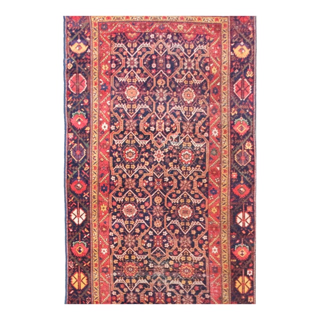 Early 20th Century Bakhtiari Rug For Sale