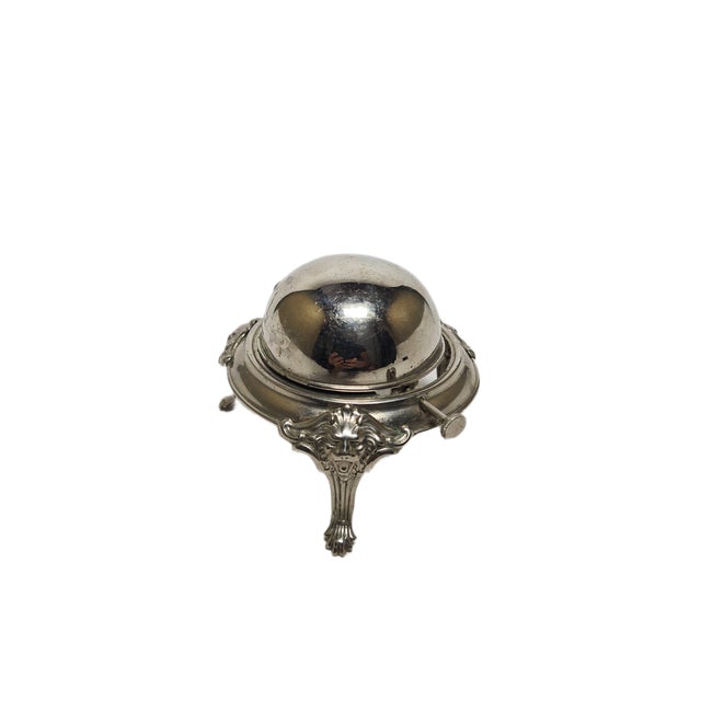 Vintage Art Deco Caviar Bowl, Sweden, 1950s For Sale - Image 3 of 7