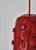 Danish Modern Red Ceramics Pendants attributed to Jette Hellerøe for Axella Studio, 1970s, Set of 2 For Sale - Image 13 of 15