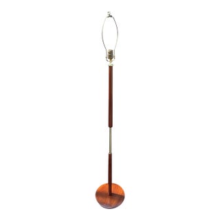 Danish Mid-Century Teak Floor Lamp For Sale