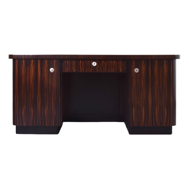 Art Deco Desk by Bruno Paul for Deutsche Werkstätten Hellerau, 1920s For Sale