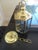 Late 20th Century Late 20th Century Hanging Brass Lantern With Beveled Glass For Sale - Image 5 of 5