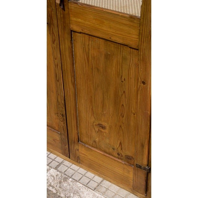 Fir 2-Door Cupoard, 1900s For Sale - Image 11 of 18