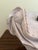 Early 20th Century Antique French Marble Female Bust Fragment With Draped Neoclassical Form For Sale - Image 5 of 12