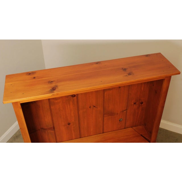 Stephen Von Hohen Bucks County Collection Custom Crafted Pine TV Console For Sale - Image 10 of 13