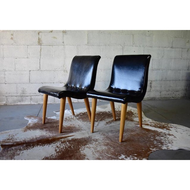 Mid Century Modern Scoop Chairs by Russell Wright for Conant Ball