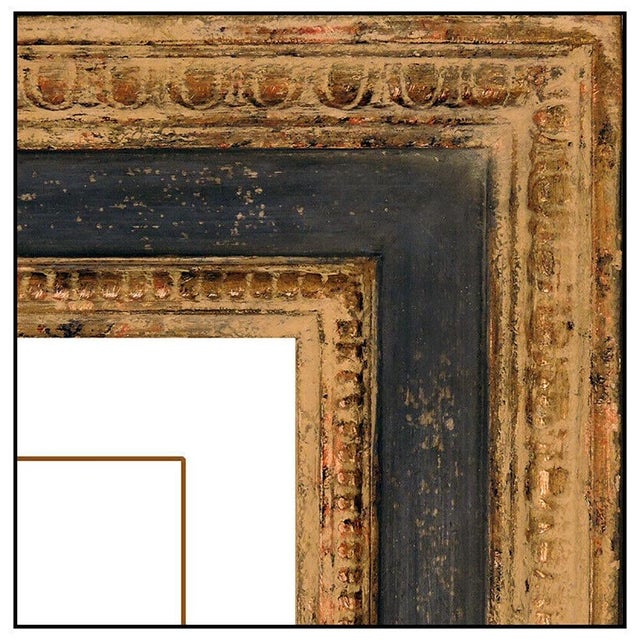 Figurative 1970s A Broken Picture Oil Painting, Marc Kilonsky For Sale - Image 3 of 5