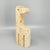 Mid-Century Modern Travertine Giraffe Sculpture by Mari for F.lli Mannelli For Sale - Image 3 of 7