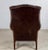 1940s Chesterfield Vintage Wingback Armchair W/Tufted Burgundy Leather For Sale - Image 5 of 6