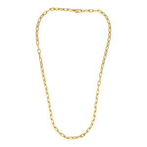 Mid 20th Century Cartier 18k Yellow Gold Santos Dumont Chain Necklace