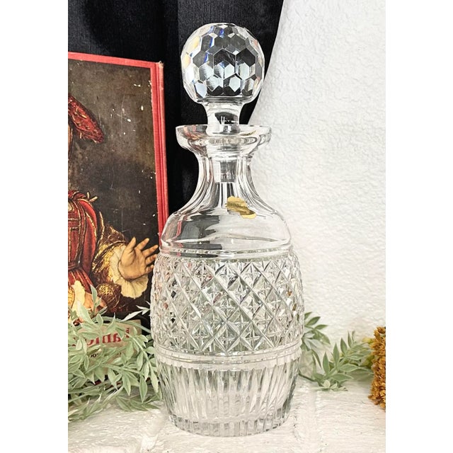 Waterford Vintage Waterford Castletown Blown Glass Decanter For Sale - Image 4 of 9