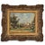 Wood Framed Oil Painting on Panel by Lucien Dasselborne (1873–1962) 'Country Road to a Farmstead' For Sale - Image 7 of 17
