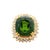A breathtaking oversized Cocktail ring showcasing a rare and vibrant Peridot gemstone. Expertly crafted in solid 18-karat...