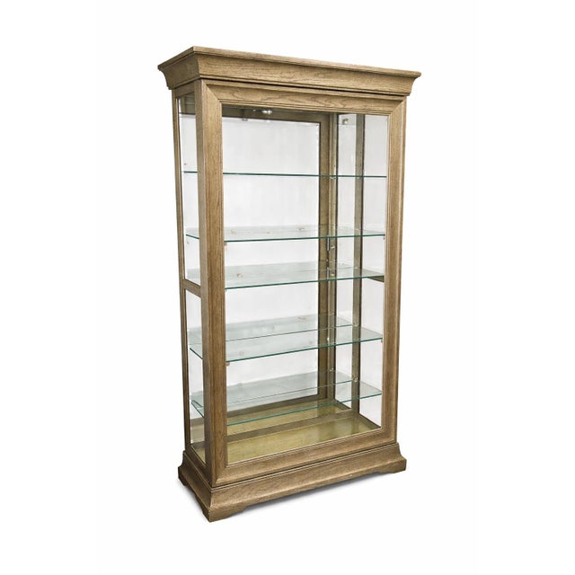 Pulaski Furniture Lyon Sliding Door Curio For Sale In San Francisco - Image 6 of 11