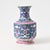Hand-Painted Blue Ground Chinese Porcelain Vase, 1920s, in Very Good conditions. Designed before 1890