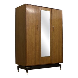 Mid-Century Modern Tola and Black Wardrobe from G-Plan, 1960s For Sale