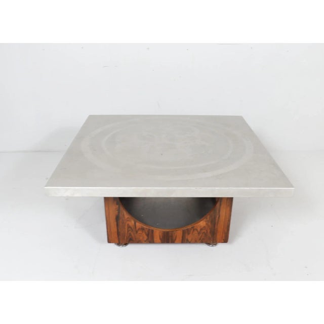 1970s Vintage German Coffee Table by Heinz Lilienthal, 1970s For Sale - Image 5 of 18