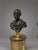 Metal François Sellier, Pair French Neoclassical Bronze Busts of Voltaire and Rousseau For Sale - Image 7 of 10