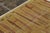 1960s 1960s Vintage Zeki Müren Rug in Gold, Pink, Distressed Art Deco Pattern For Sale - Image 5 of 6