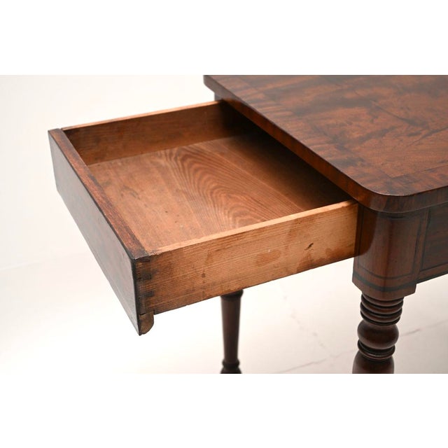 19th Century Antique Georgian Side Table, 1820 For Sale - Image 5 of 11