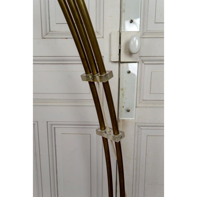 Adjustable Arc Floor Lamp in Marble, Brass and Acrylic Glass, Italy, 1970s For Sale - Image 18 of 18