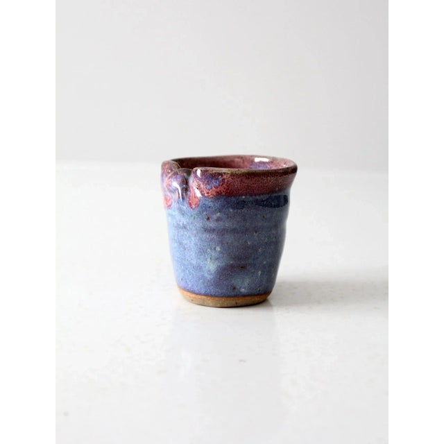 Vintage Studio Pottery Vase For Sale - Image 11 of 11