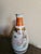 Asian Porcelain Vase With Coralene Details For Sale - Image 4 of 11