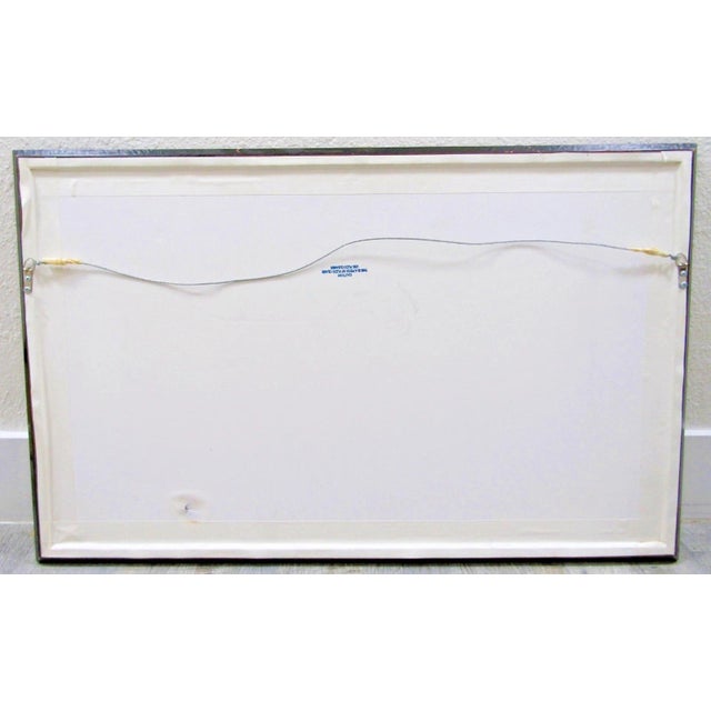 Black Rare Jeu Du Skating Rink (Game of Goose) French 1900 Game Framed Poster For Sale - Image 8 of 8