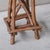 Mid-Century Modern Mid-Century Wooden Sculpture Pedestal Bar Stool in the style of Adirondack For Sale - Image 3 of 7