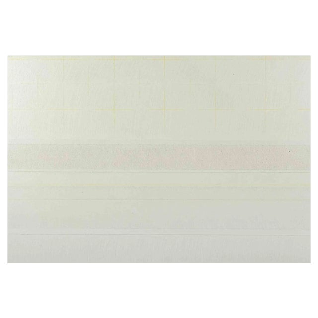 Riccardo Guarnieri, Two Strips Down, Acrylic on Canvas, 1974 For Sale