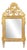 Louis XVI Wedding Mirror in Gilded and Carved Wood, 1780 For Sale