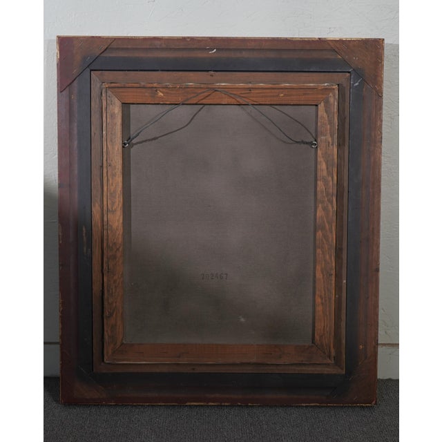 Framed Oil on Canvas Painting of Cats For Sale - Image 10 of 10