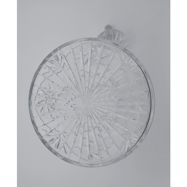 1950s Vintage Cut Glass Decanter For Sale - Image 5 of 6