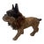 Early 20th Century French Paper Mâché French Bulldog Figure For Sale
