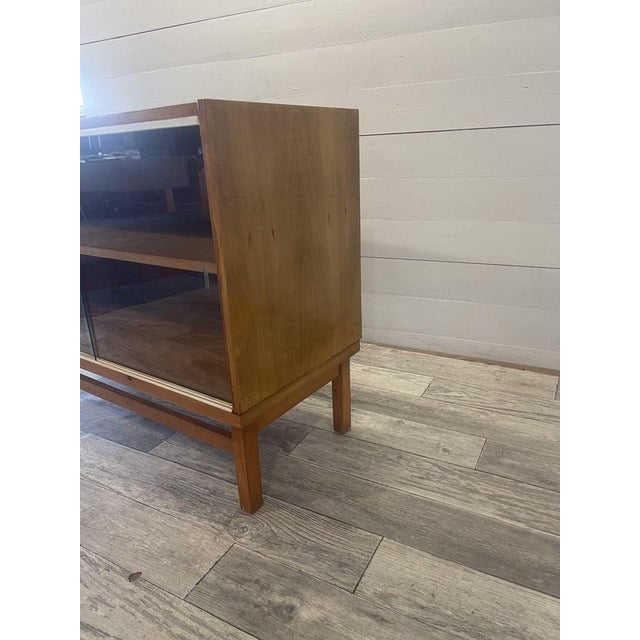 1970s Vintage Dresser Commode Bar by Tatra Nabytok with Glass Sliding, 1970 For Sale - Image 5 of 7