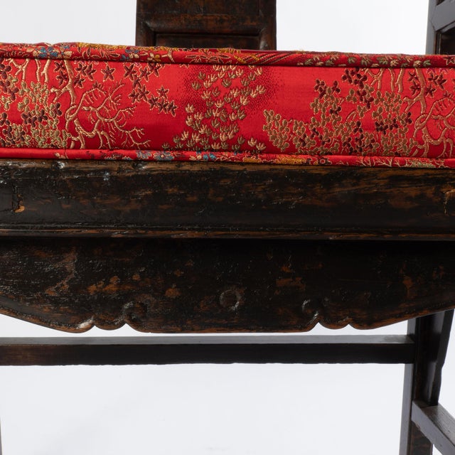 Late 19th Century Late 19th Century Antique Chinese Armchair For Sale - Image 5 of 12