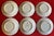 Antique Early 19th Century Italian Ginori a Doccia Porcelain Soup Bowls With Flower Decoration Circa 1815 - Set of 6 For Sale - Image 15 of 16