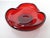 Red Sommerso Murano Glass Bowl or Ashtray, Italy, 1960s For Sale - Image 6 of 18