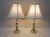 Mid 20th Century Stacked Prism Crystal Boudoir Vanity Table Lamps - a Pair For Sale - Image 4 of 14