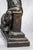 19th Century Antique Victorian Neoclassical Bronze Statue Sculpture of Philosopher Home Decor For Sale - Image 13 of 14