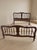 Vintage 20th Century Carved Wooden Bed Frame with Ornamental Headboard & Footboard For Sale - Image 6 of 14