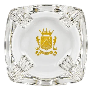 Vintage the Carlyle Hotel Nyc Glass Ashtray Catchall Dish