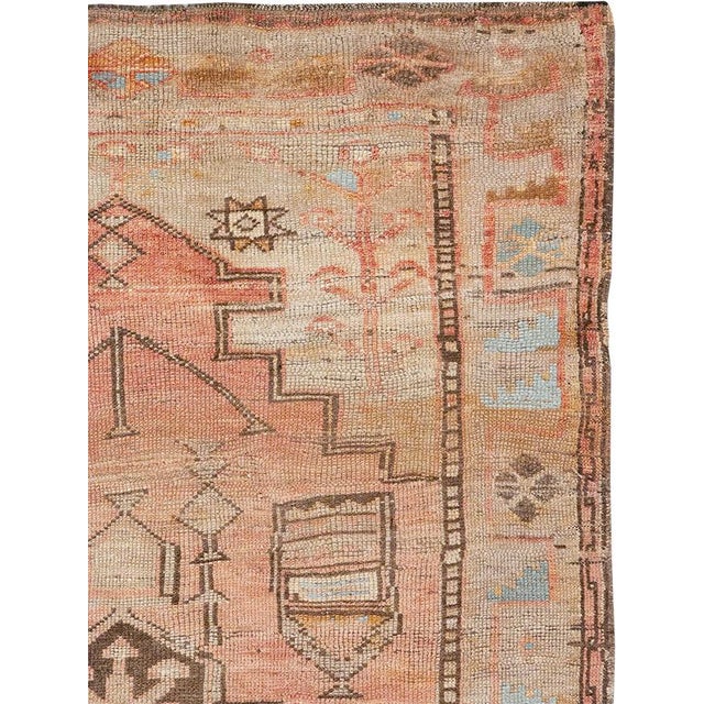 Rustic Galerie Shabab Collection Mid-20th Century Turkish Anatolian Gallery Carpet For Sale - Image 3 of 10