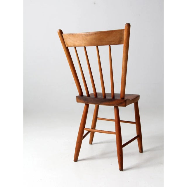 Antique Primitive Farmhouse Chair For Sale - Image 11 of 12