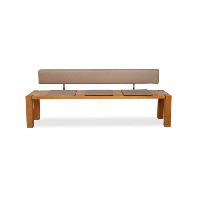 Wooden Bench in Brown by Janua For Sale - Image 15 of 18