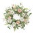 Add a cheerful touch of garden-inspired charm to your tabletop with this Mixed Daisy Floral Candle Ring. Measuring 18...